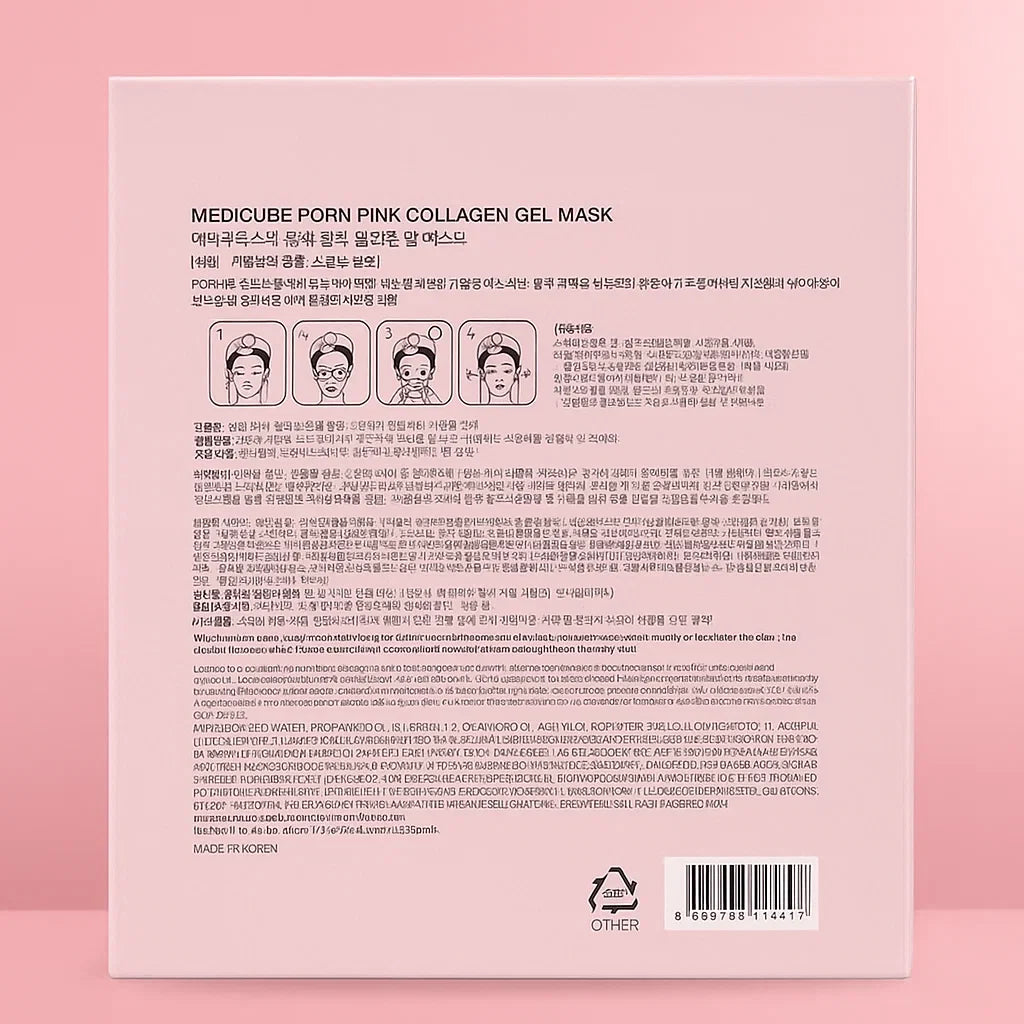 Medicube PDRN Pink Collagen Gel Mask - 28g | Premium Skincare & Beauty Products in Pakistan