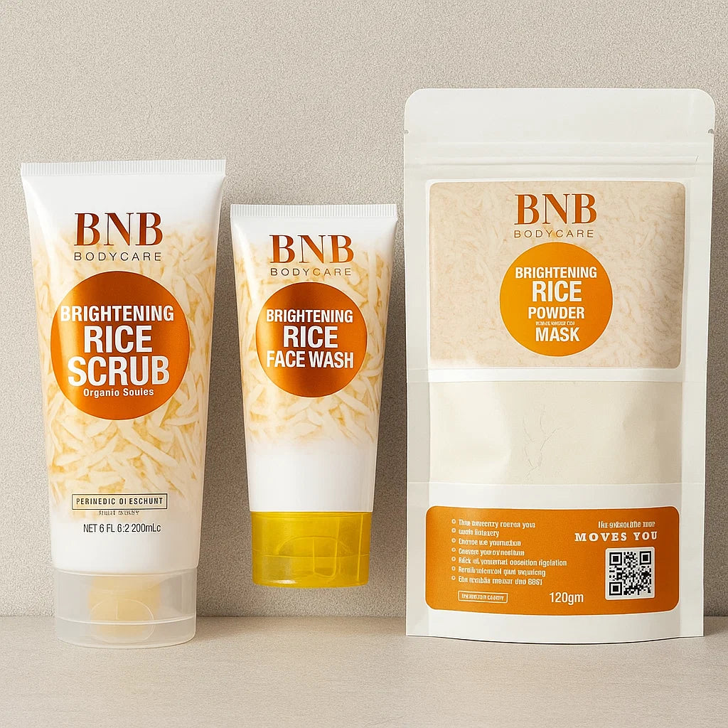 BNB Rice Kit - 3 Piece | Premium Skincare & Beauty Products in Pakistan