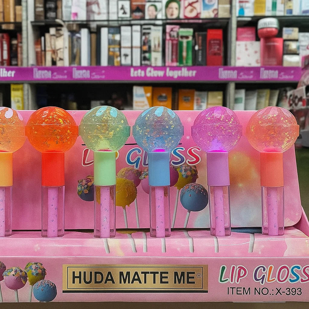 Huda Matte Me 2in1 Lollipop Lip Gloss