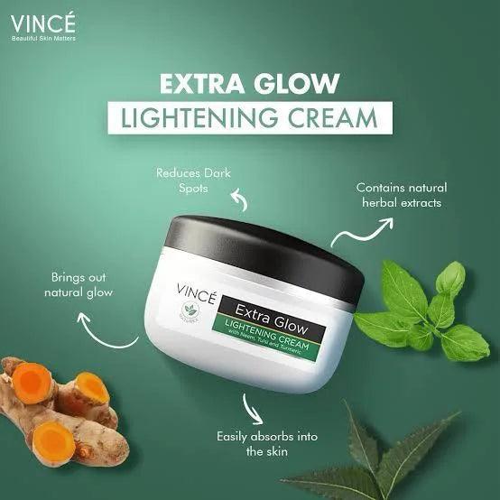 Vince Extra Glow Lightening Cream - 40g | Premium Skincare & Beauty Products in Pakistan