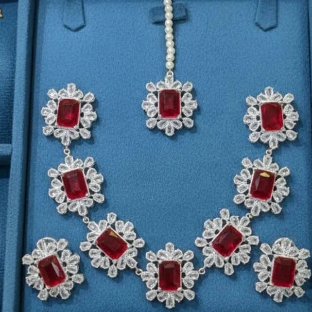 Zircon Necklace Set – Best Quality Collection