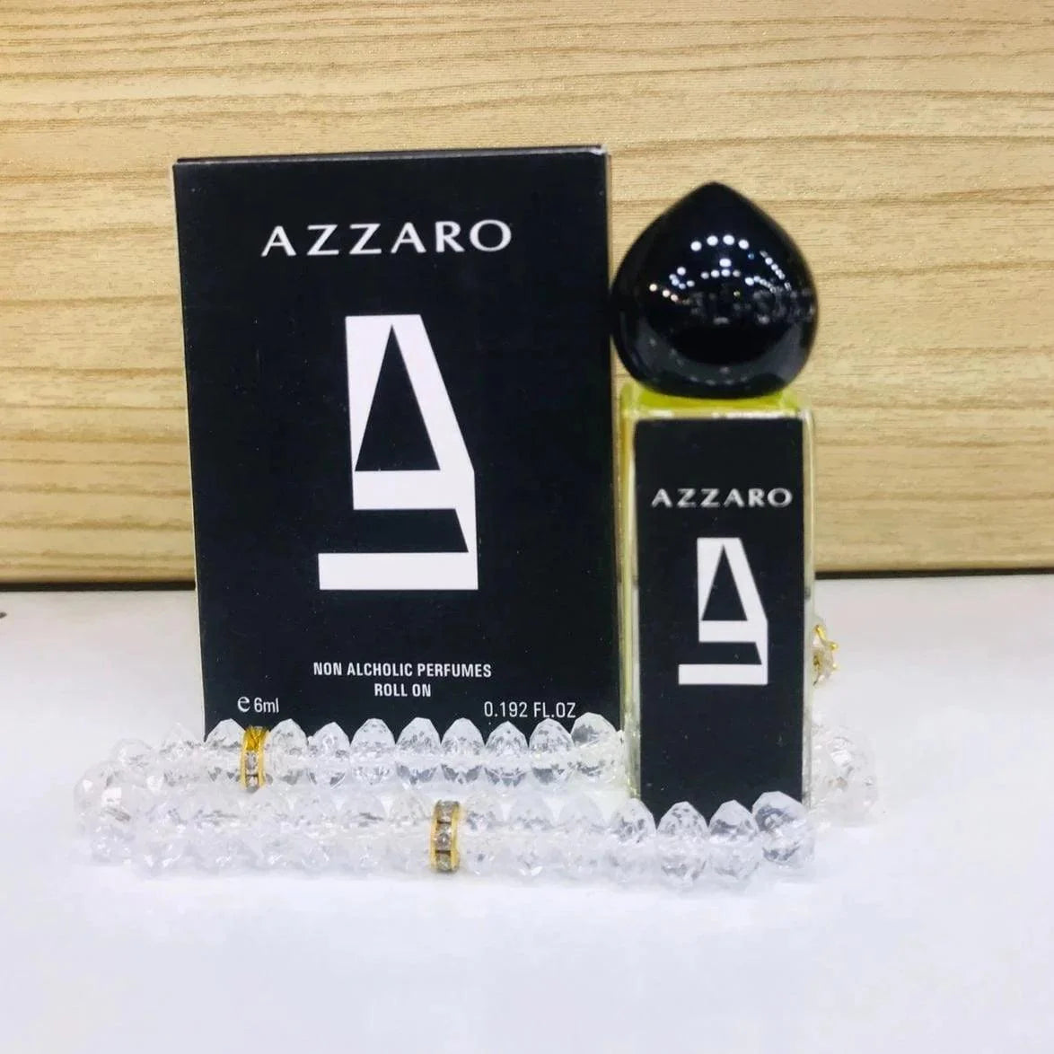 Azzaro Roll on Attar with Tasbeeh - 6ml