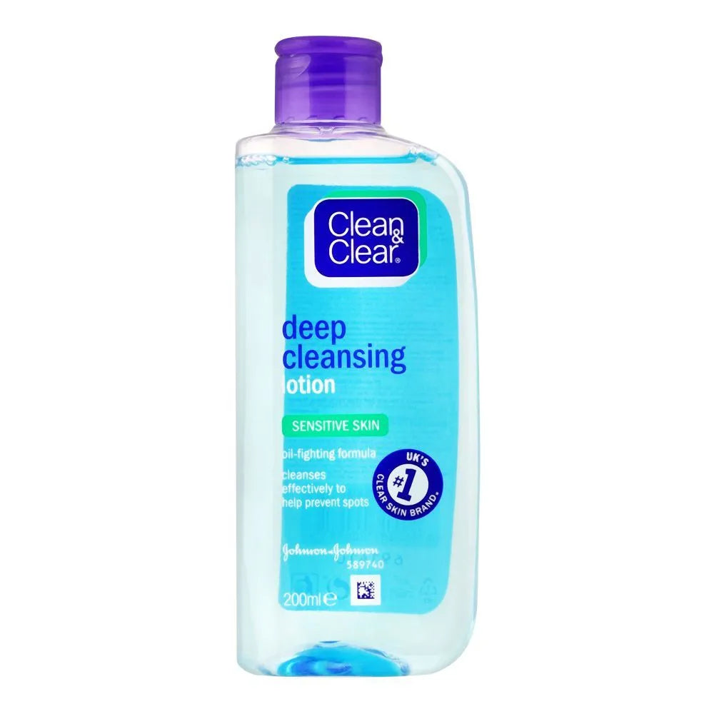 Clean & Clear Deep Cleansing Sensitive Skin - 200ml