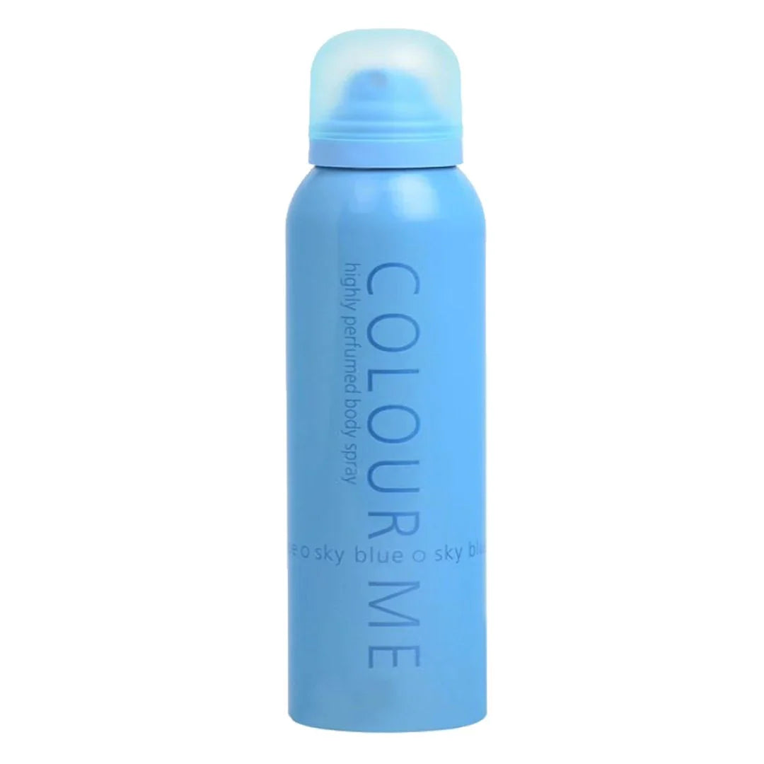 Colour Me Sky Blue Highly Perfumed Body Spray - 150ml