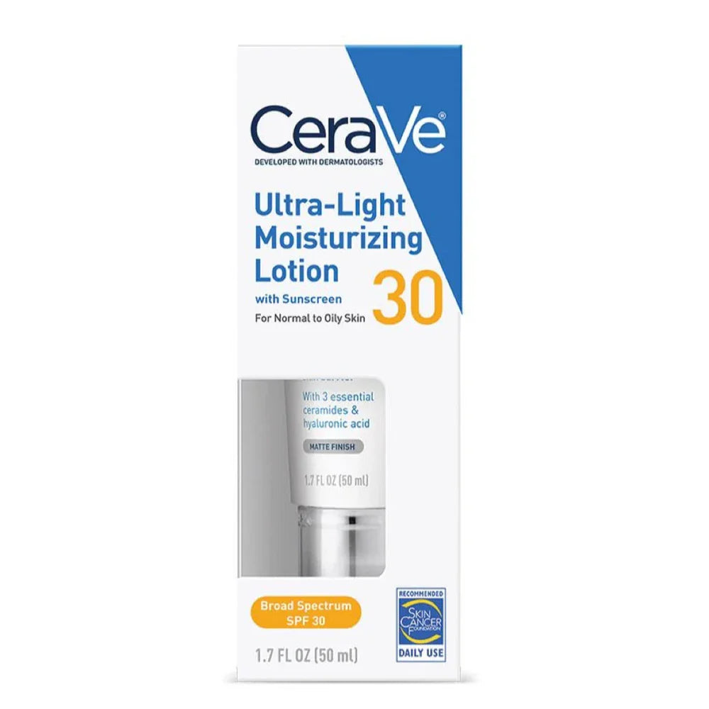CeraVe Ultra Light Moisturizing Lotion with sun screen - 50ml - SPF 30