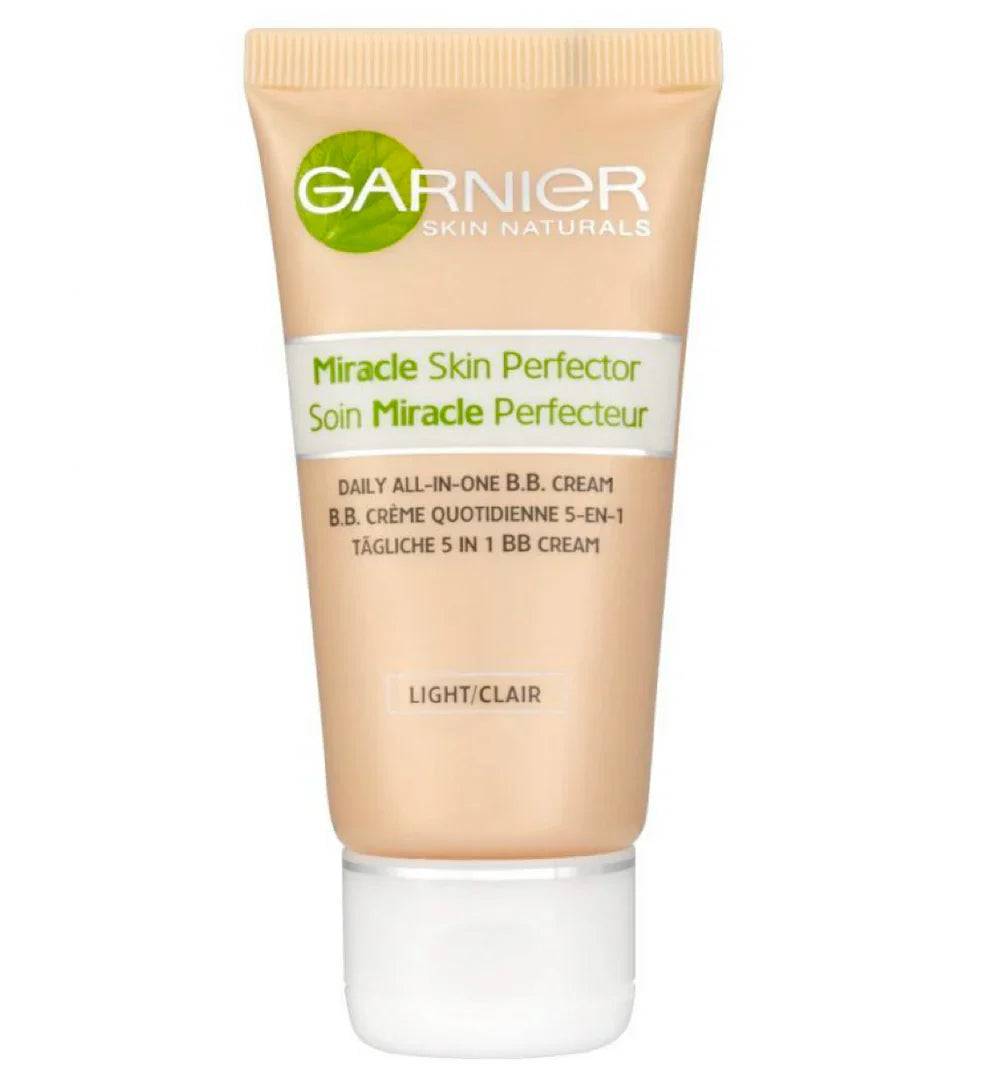 Garnier Skin Naturals Miracle Skin Perfector 5-in-1 Daily Moisturizer BB Cream, Light