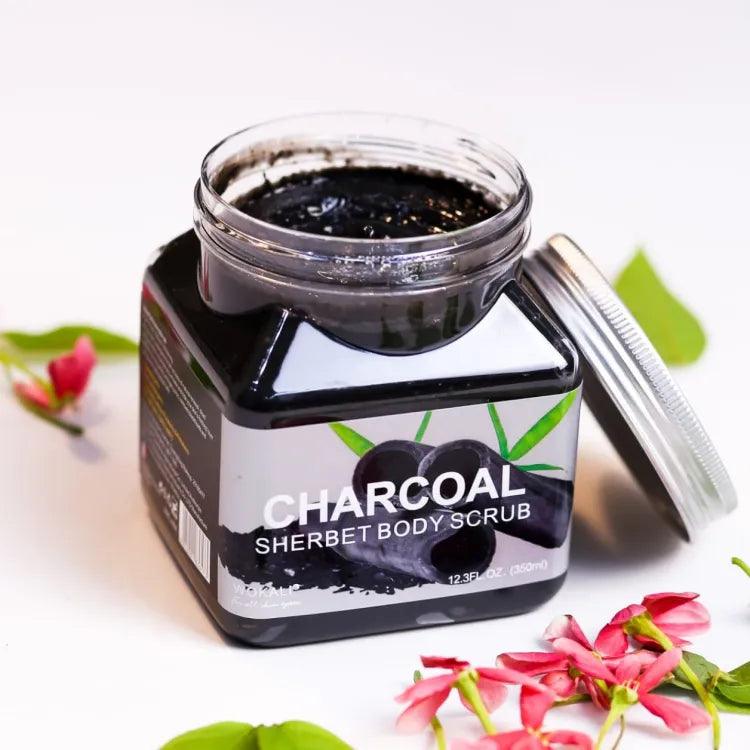 Wokali Black (Charcoal) Sherbet Body Scrub – 350ml | Premium Skincare & Beauty Products in Pakistan