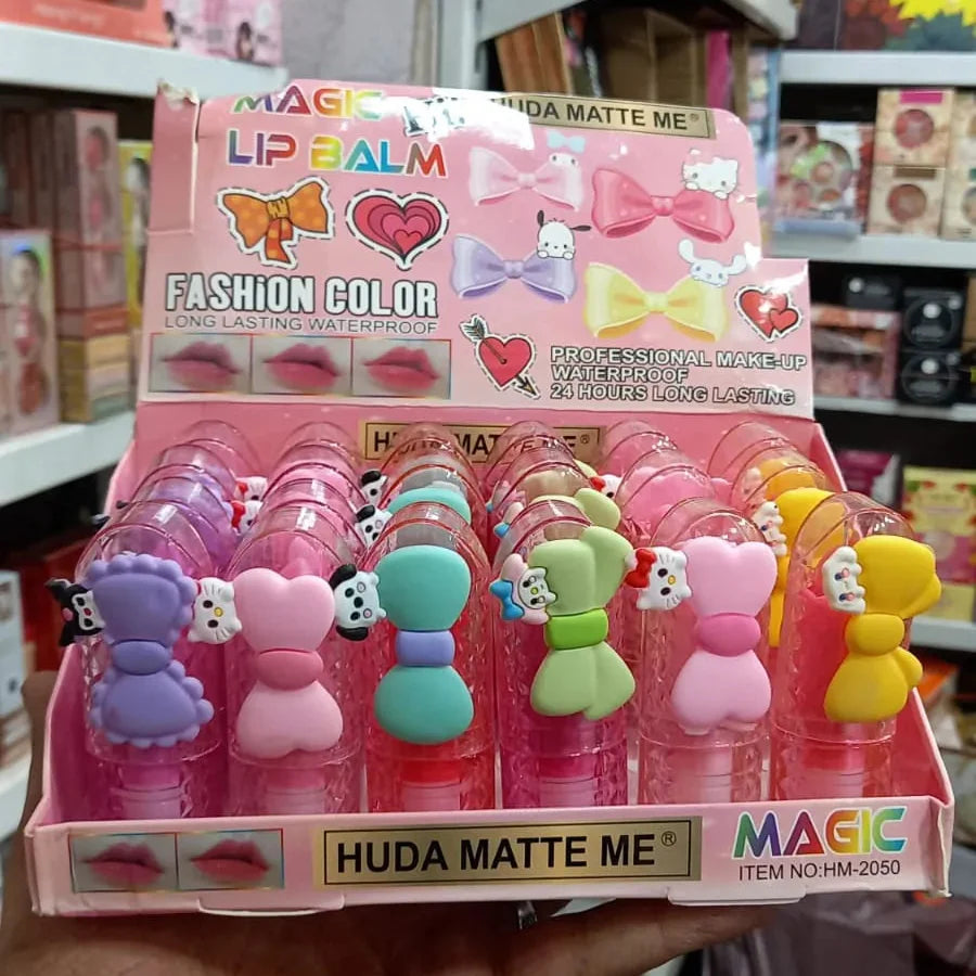 Huda Matte Me Pink Magic Lip Balm