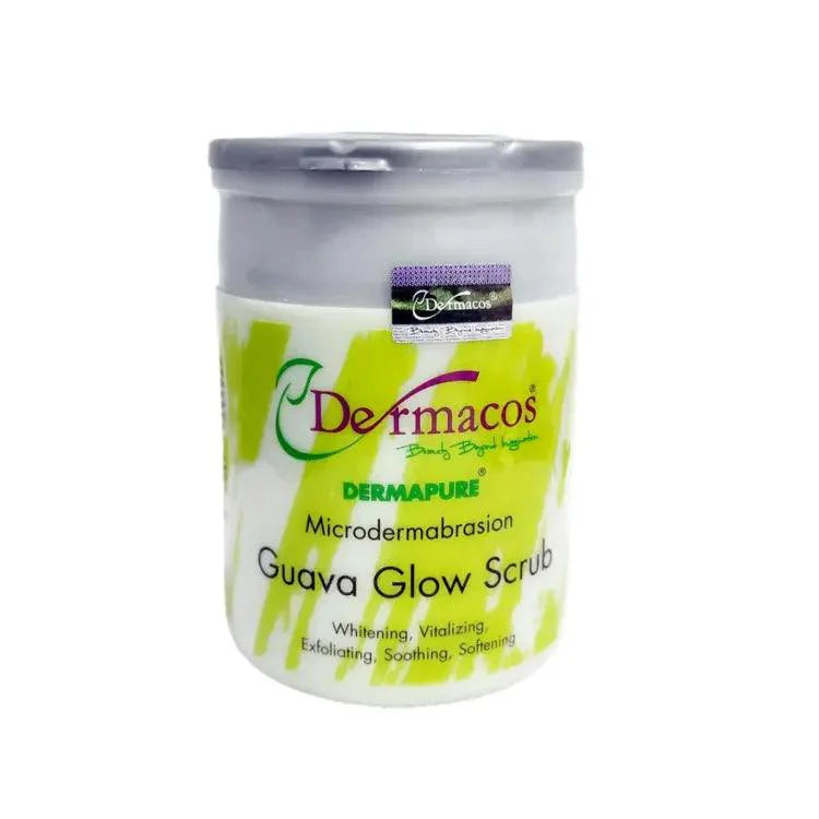 Dermacos Guava Glow Scrub | Premium Skincare & Beauty Products in Pakistan