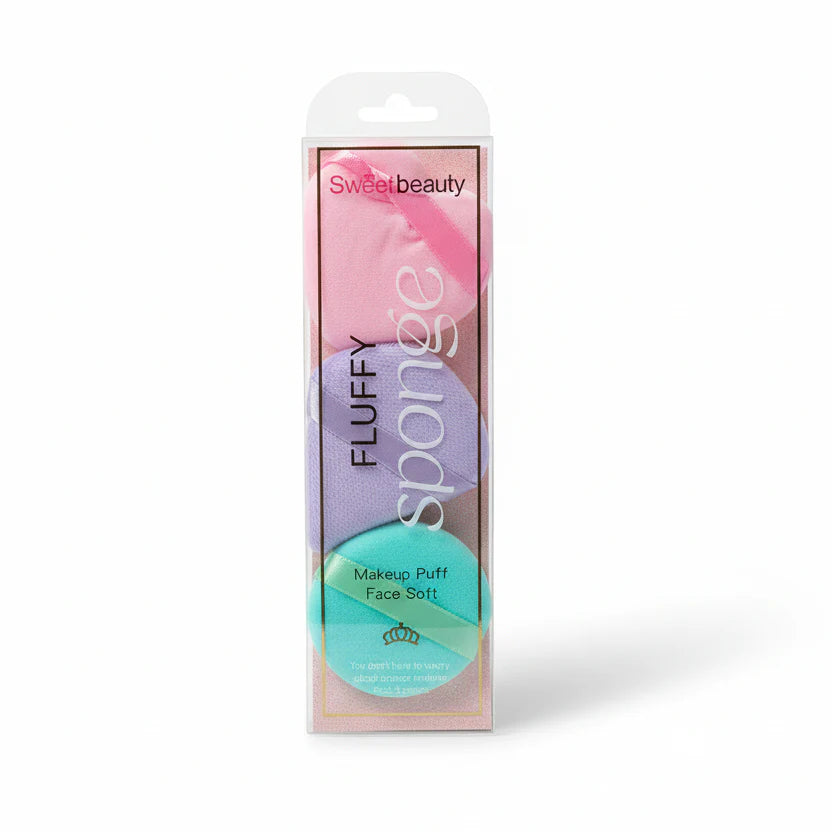 Sweetbeauty Fluffy Sponge Powder Puff — Soft Face Applicator