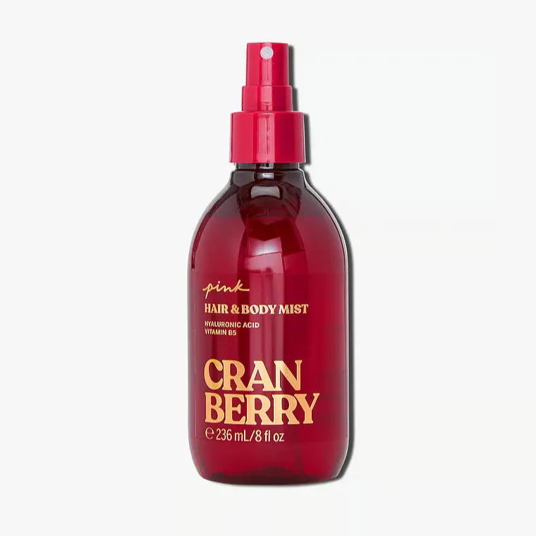 π Pink Cranberry Hair & Body Mist β 236ml