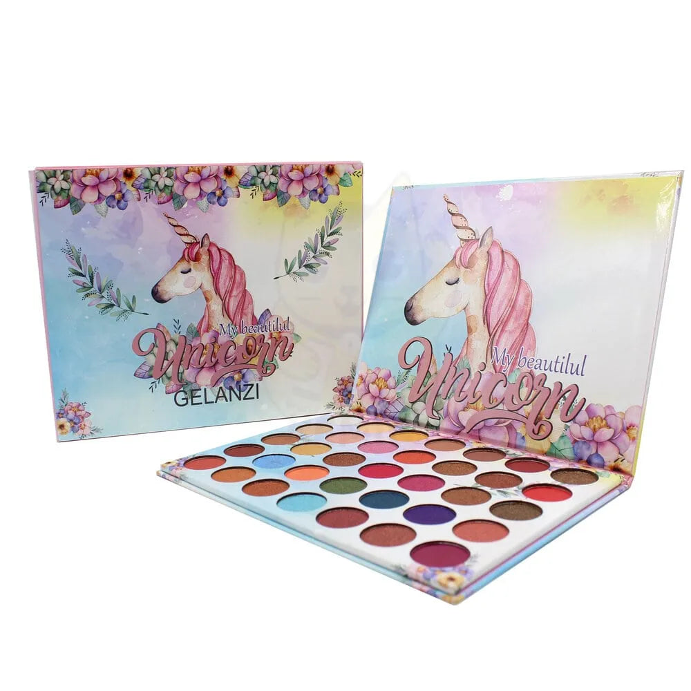 My Beautiful Unicorn Eyeshadow Palette 35 colors