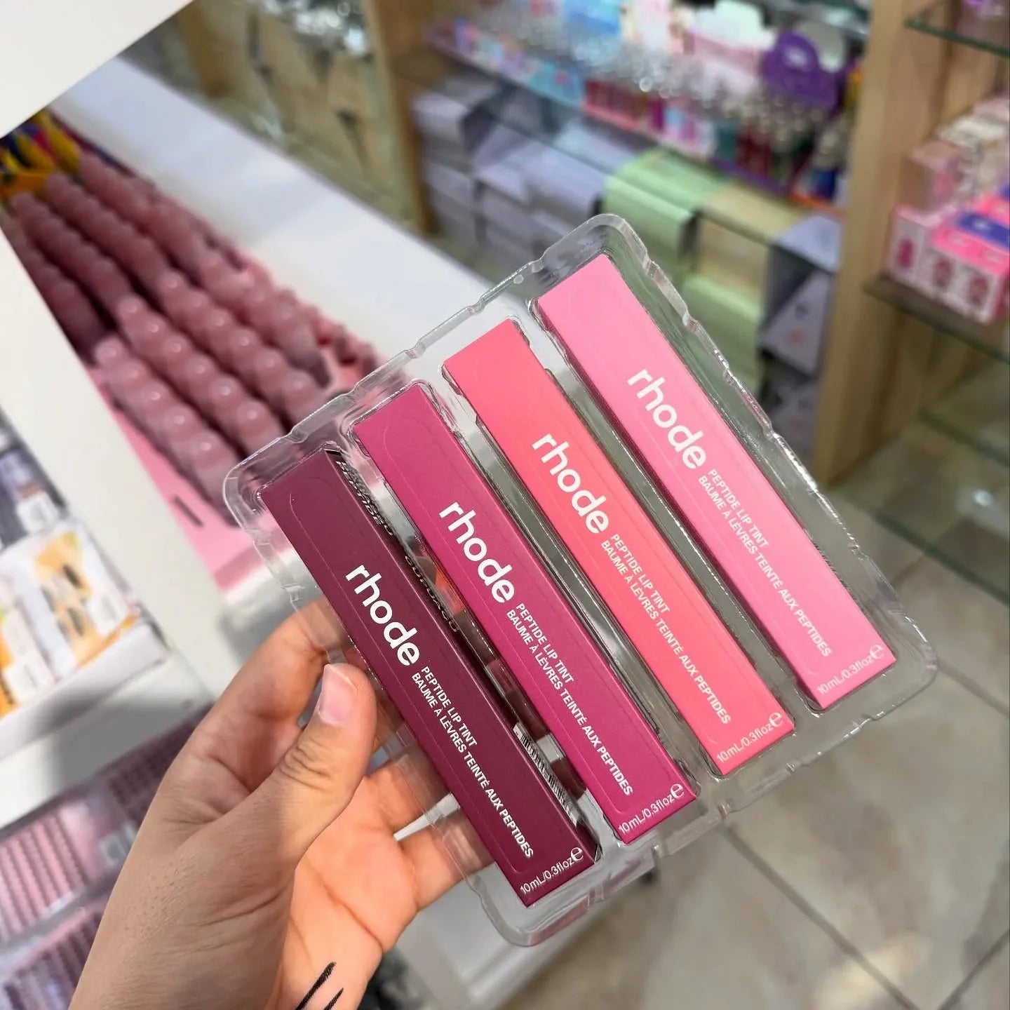 Rhode Peptide lip tint 4in1 set - 10ml