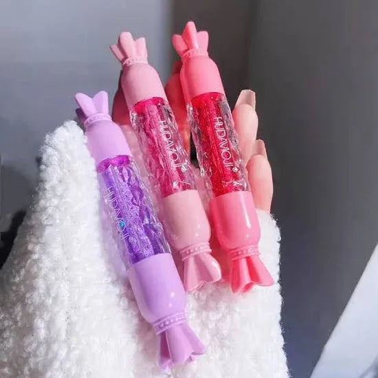 HudaMoji Golden Magic Lip Oil Candy Lip Gloss