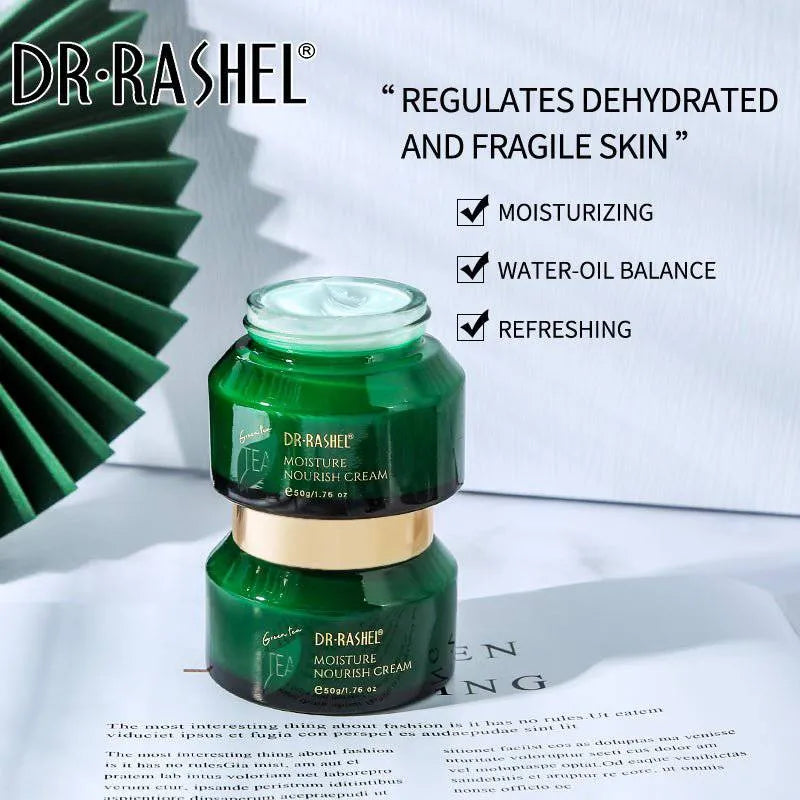 Dr.Rashel Green Tea Moisture Nourish Cream - 50g