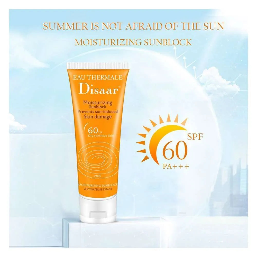 Disaar Moisturizing Sunblock Dry Sensitive Skin SPF60 - 80ml