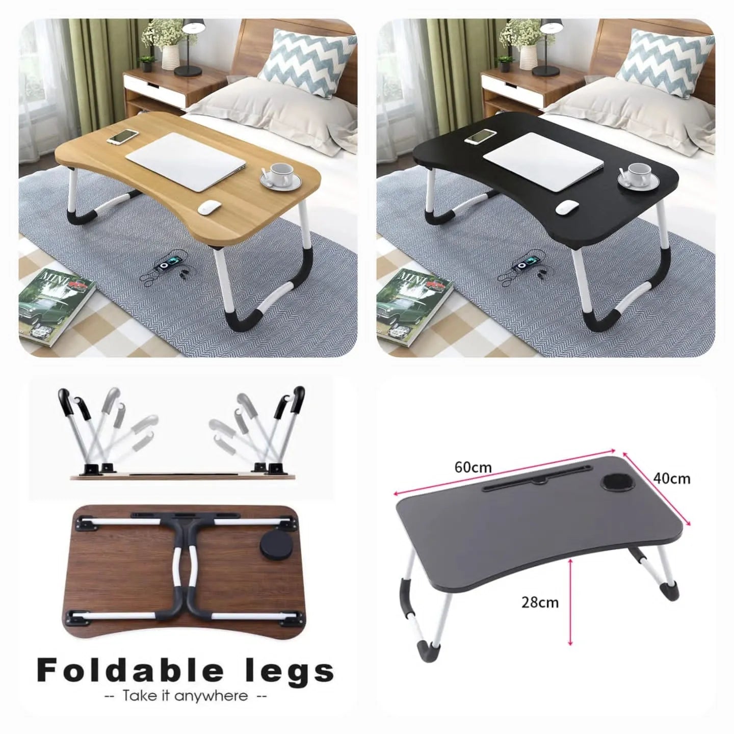 Wood Land Wooden Gaming Laptop Table