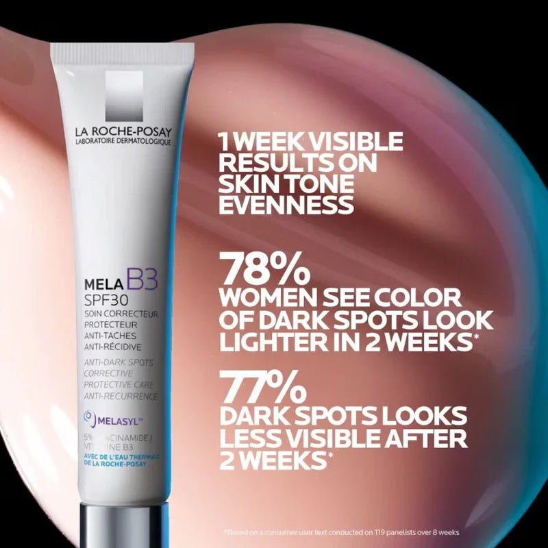 La Roche Posay Mela B3 SPF30 Soin Correctuer Protectuer - 40ml (Made in France)