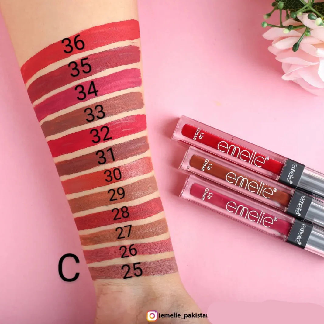 Emelie Nude Matte Lip Gloss