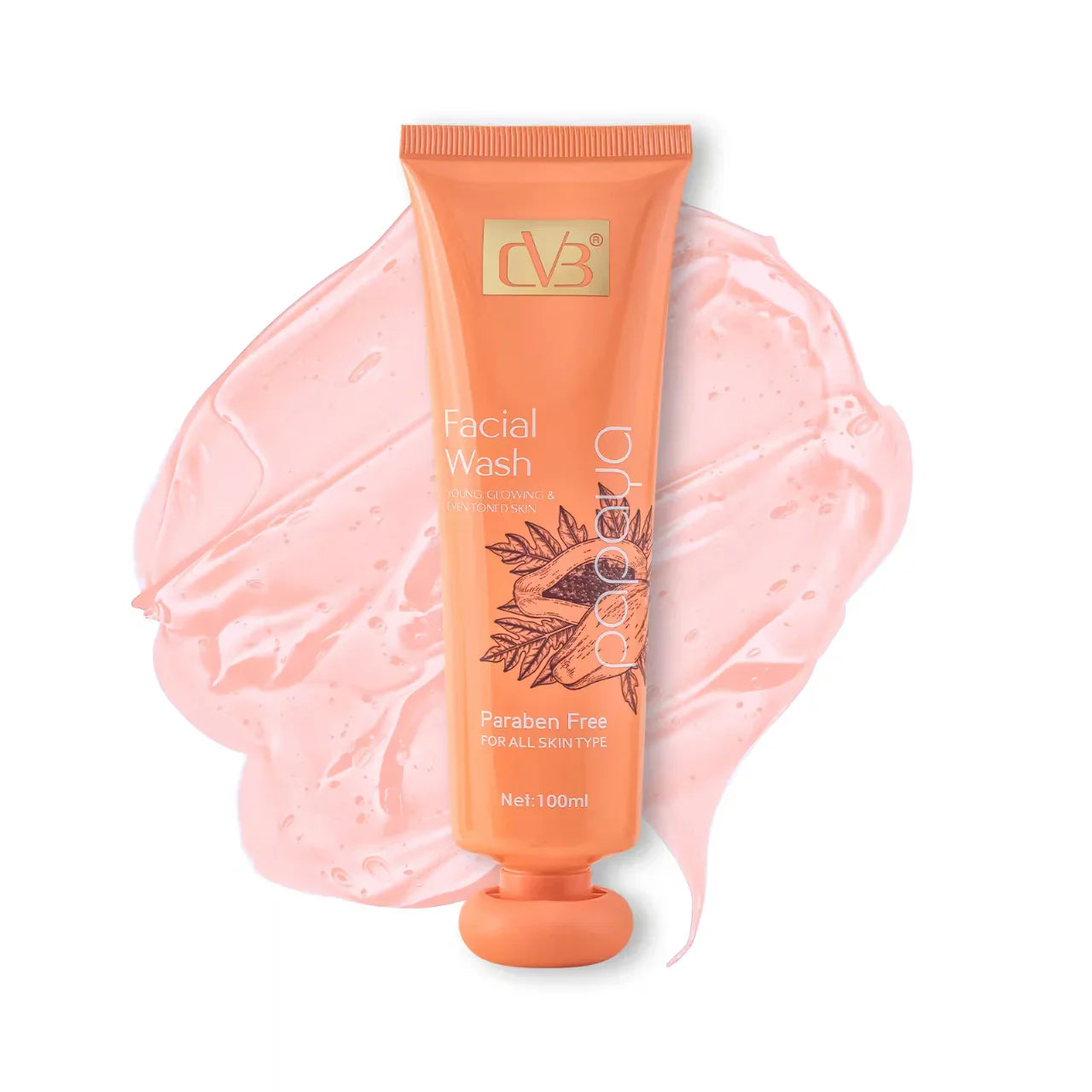 CVB Papaya an Removal Facial Wash - 100ml