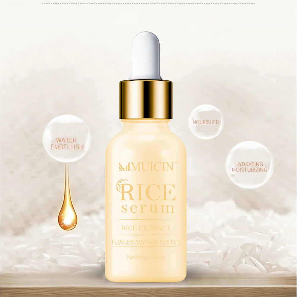 MUICIN Rice Serum For Fairer & Flawless Skin - 30ml