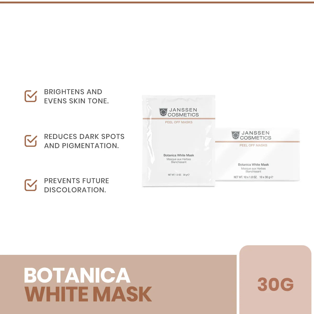 Janssen -Botanica White Mask 30g | Premium Skincare & Beauty Products in Pakistan