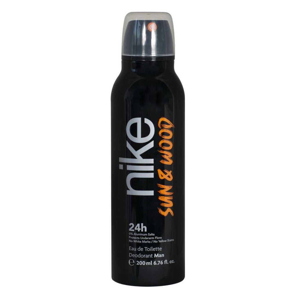 Nike Sun & Wood 24H Eau de Toilette Deodorant Spray - 200ml