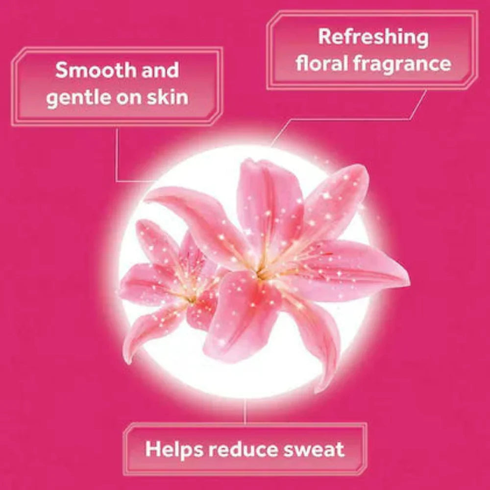 Pond's Dream flower Pink Lily Fragrant Talcum - 200g