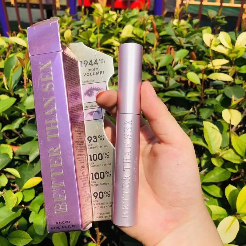 100% Original Too Faced Newest Pink Better Than SEX Mascara Black