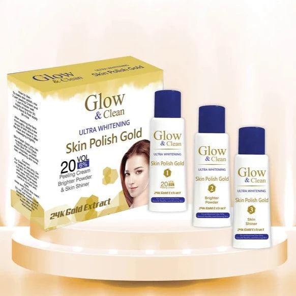 Glow & Clean Ultra Whitening Skin Polish (Gold) | Premium Skincare & Beauty Products in Pakistan