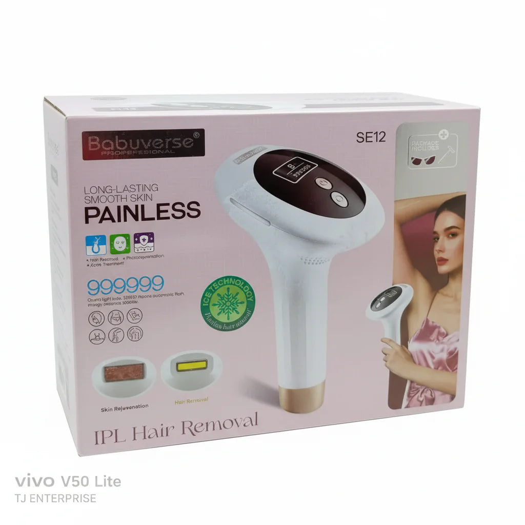 Babyverse Professional IPL hair removal device - model SE12