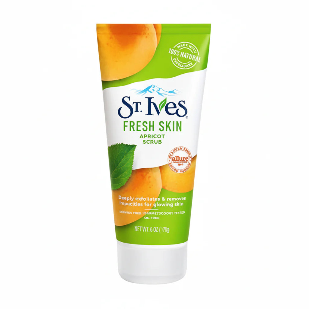 St. Ives Fresh Skin Apricot Scrub - 170g | Premium Skincare & Beauty Products in Pakistan
