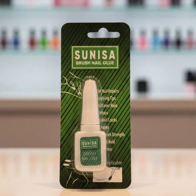 Sunisa Brush On Nail Glue (Professional Strength)