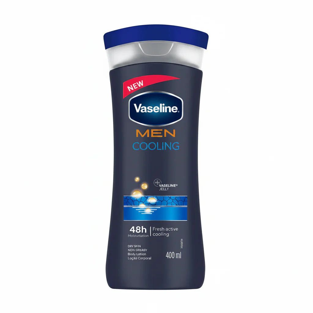 Vaseline Men Cooling 48H Body Lotion - 400ml