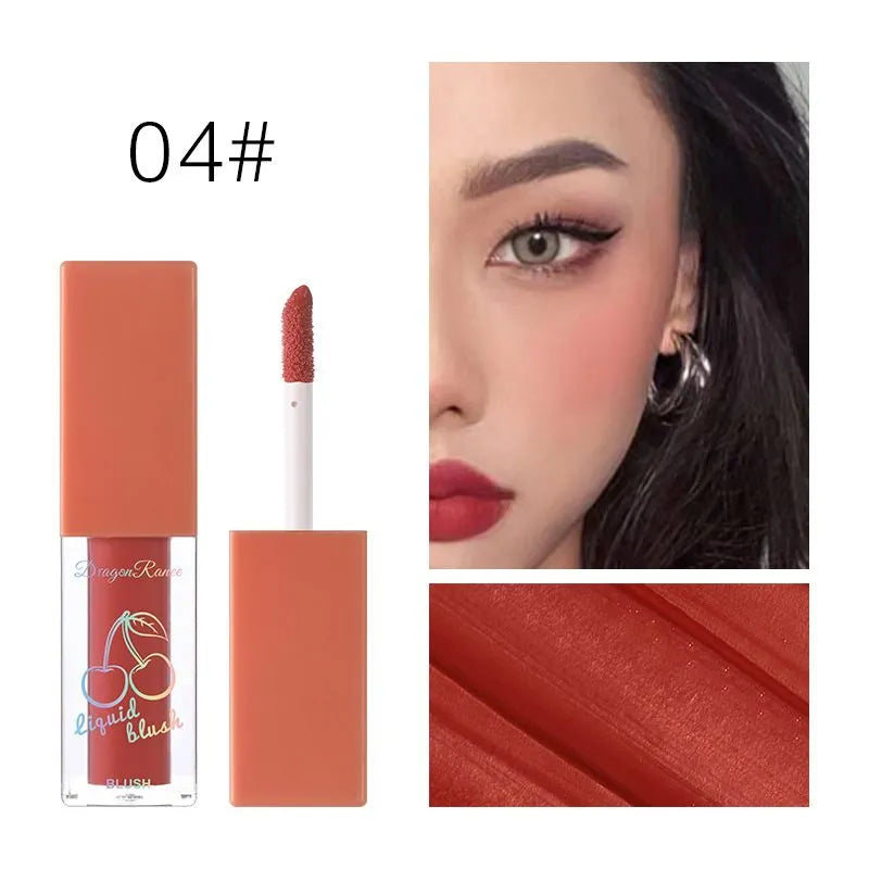 Dragon Ranee Fruit Juice Natural Shiny Liquid Blushes (4 pcs)