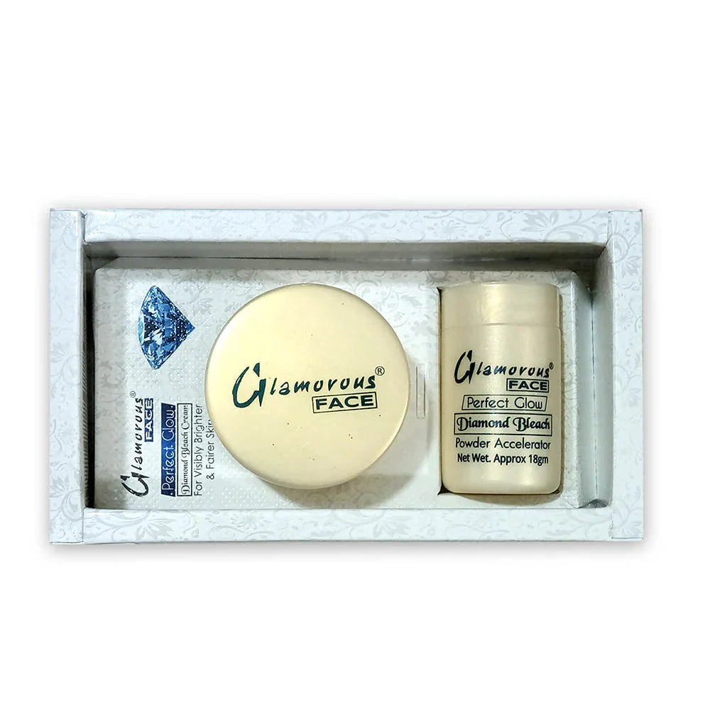 Glamorous Face Perfect Glow Diamond Bleach Cream - Large