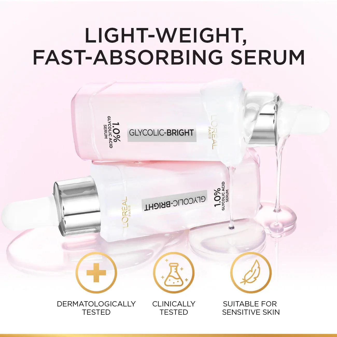Loreal Paris Glycolic Bright Instant Glowing Face Serum