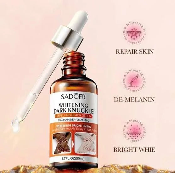 Sadoer Dark Knuckle Whitening Niacinamide Vitamin C Body Serum - 50ml | Premium Skincare & Beauty Products in Pakistan