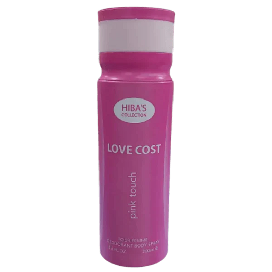 Hiba's Collection Deodorant Body Spray Pink Touch 200ml