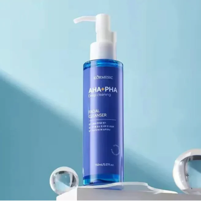 KORMESIC Deep Cleansing Hydrating Face Wash AHA+PHA Facial Cleanser - 150ml | Premium Skincare & Beauty Products in Pakistan
