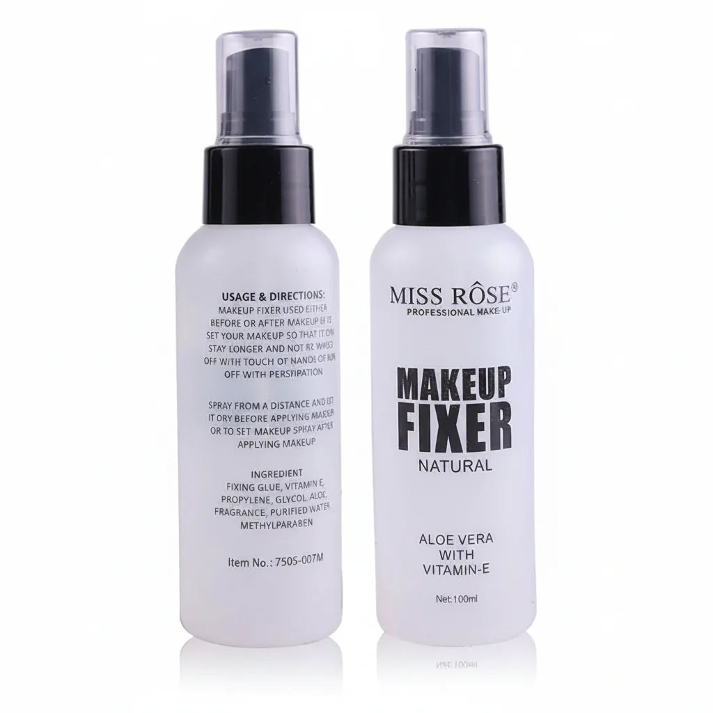 Miss Rose Makeup Fixer and Setting Spray - 100ml