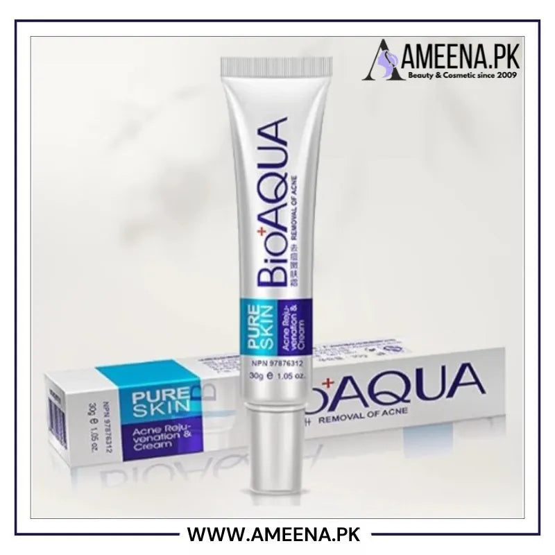 BIOAQUA- Acne Removal Pure Skin Cream - 30g | Premium Skincare & Beauty Products in Pakistan