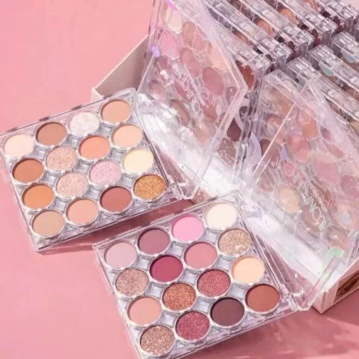 Hudamoji Fashion Eyeshadow Palette -  16 Colors