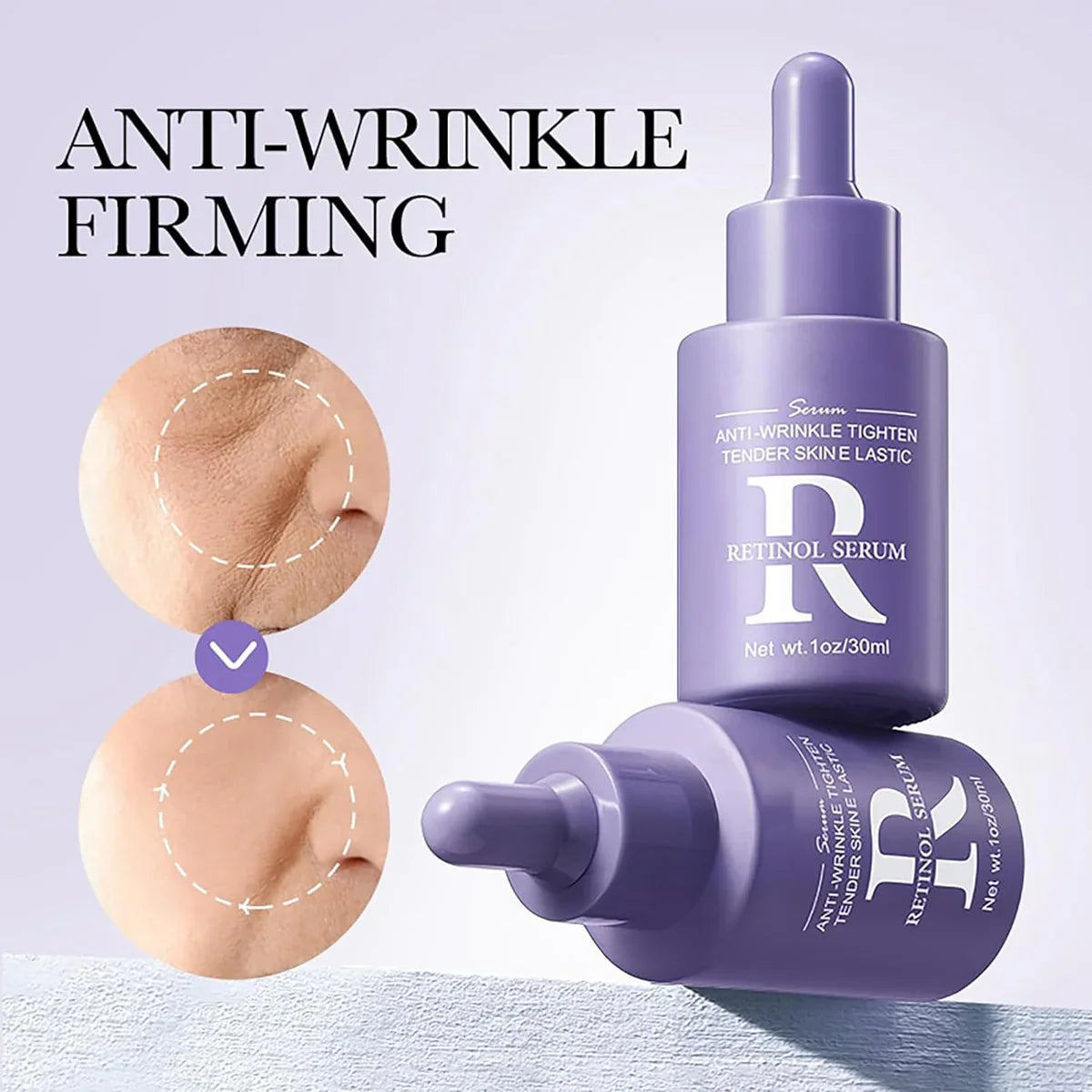 Bioaqua Anti Wrinkle Tighten Tender Skin Eleastic Retinol Face Serum - 30ml | Premium Skincare & Beauty Products in Pakistan