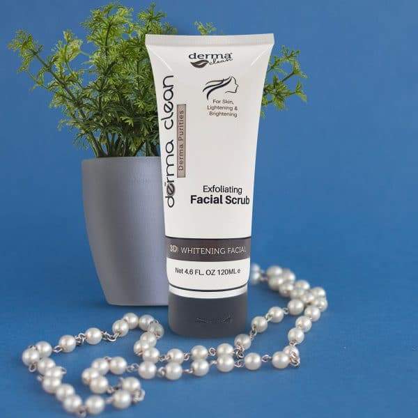 Derma Clean 3D whitening Exfoliating Facial Scrub – 120ml | Premium Skincare & Beauty Products in Pakistan