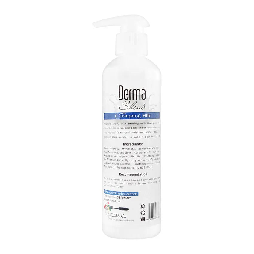 Derma Shine Hydrating Cleansing Milk - 250ml | Premium Skincare & Beauty Products in Pakistan