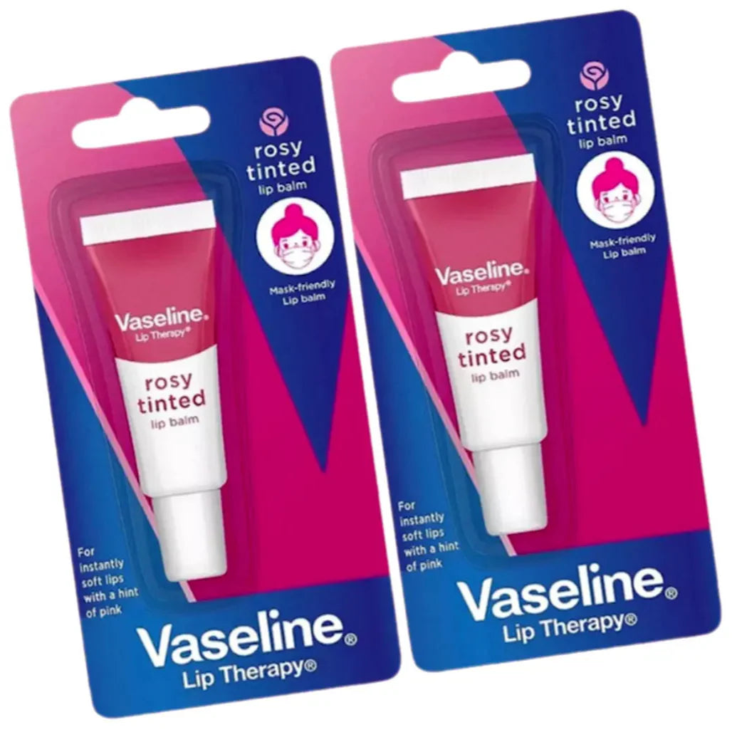 Vaseline Lip Therapy Rose Tinted Lip Balm - 10gm | Premium Skincare & Beauty Products in Pakistan