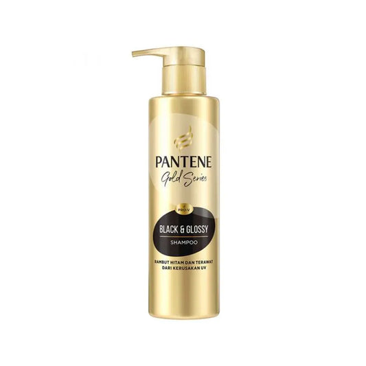 Pantene Gold Series Black Glossy Shampoo - 125ML