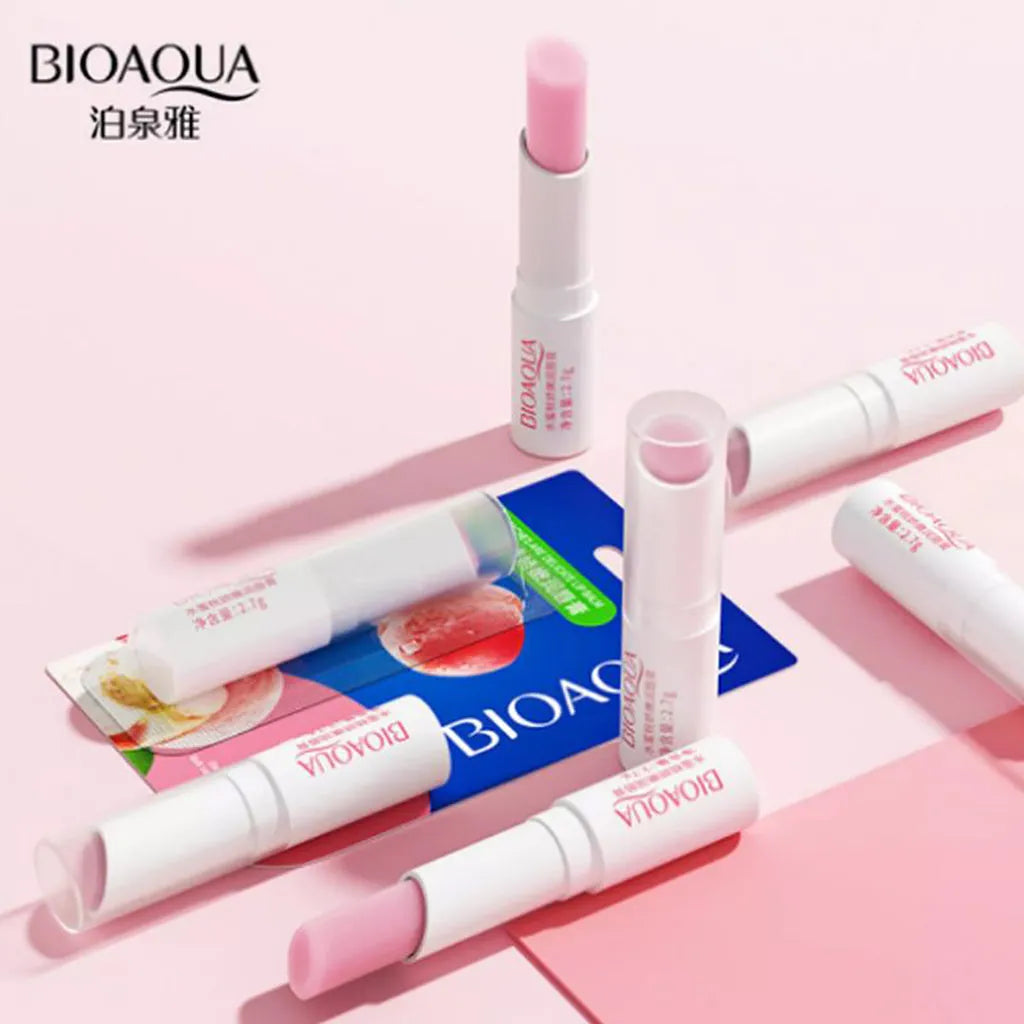 BIOAQUA Honey Peach Ripping Lip Balm - 2.7g | Premium Skincare & Beauty Products in Pakistan