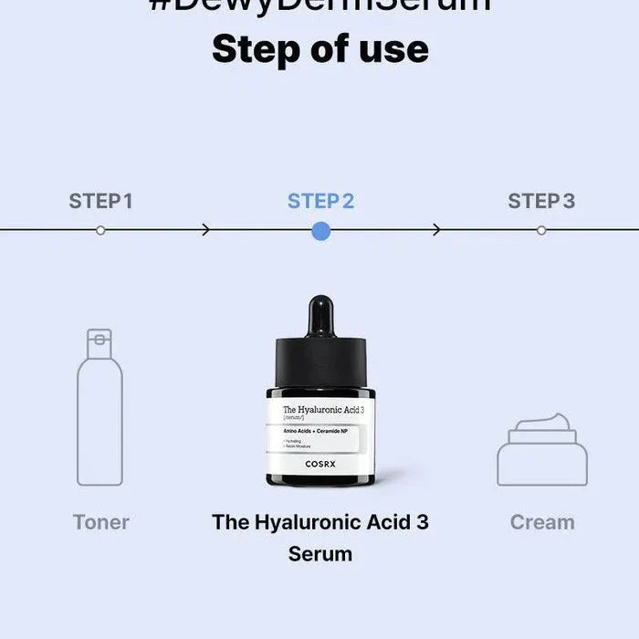 Cosrx The Hyaluronic Acid 3 Serum - 20ml